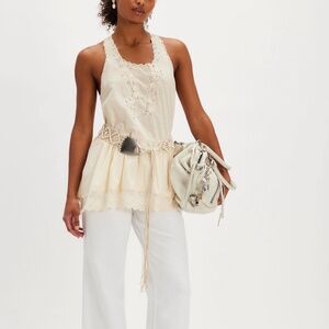 Free People Sunset Treasure Tunic in Ivory